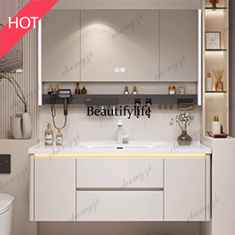 Home Bathroom Partition - M07 정리함 수납장 거울 화장실 디스플레이