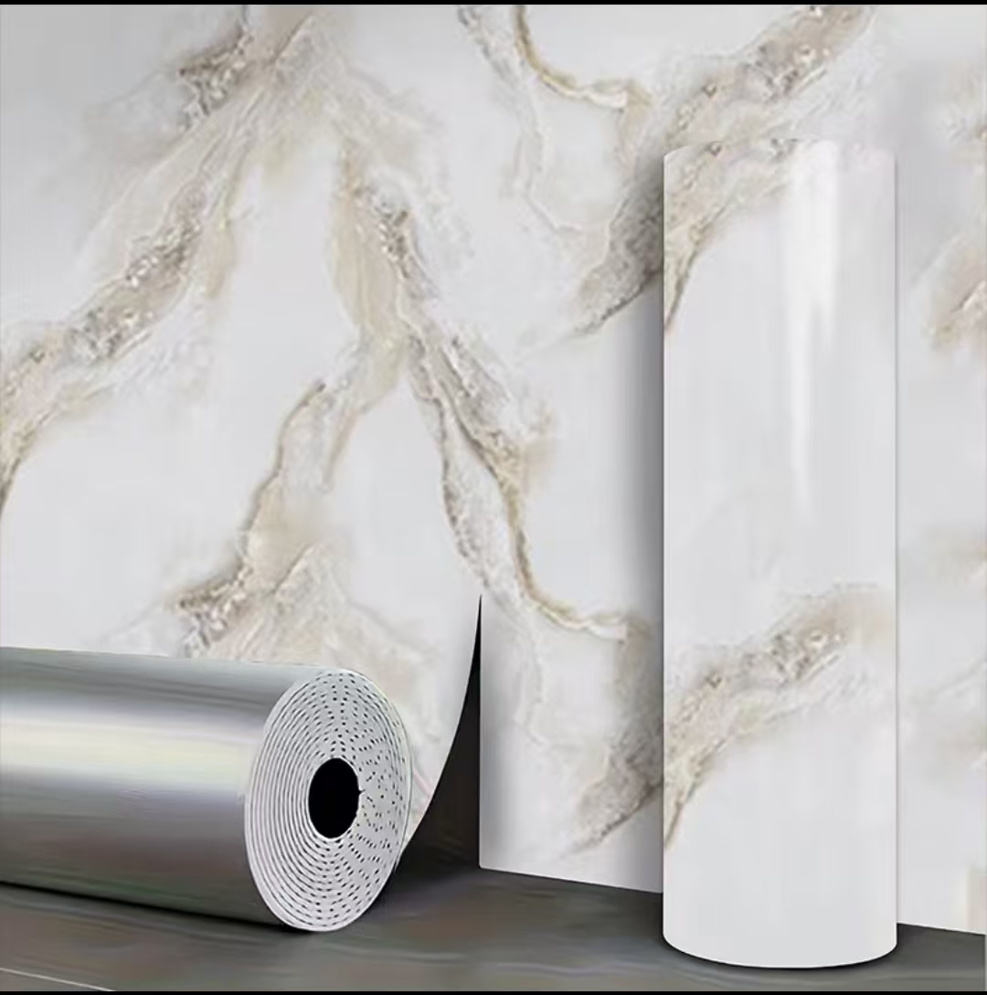 Home Bathroom Wall Tiles - 두꺼운 자체 접착 타일 스티커 PVC