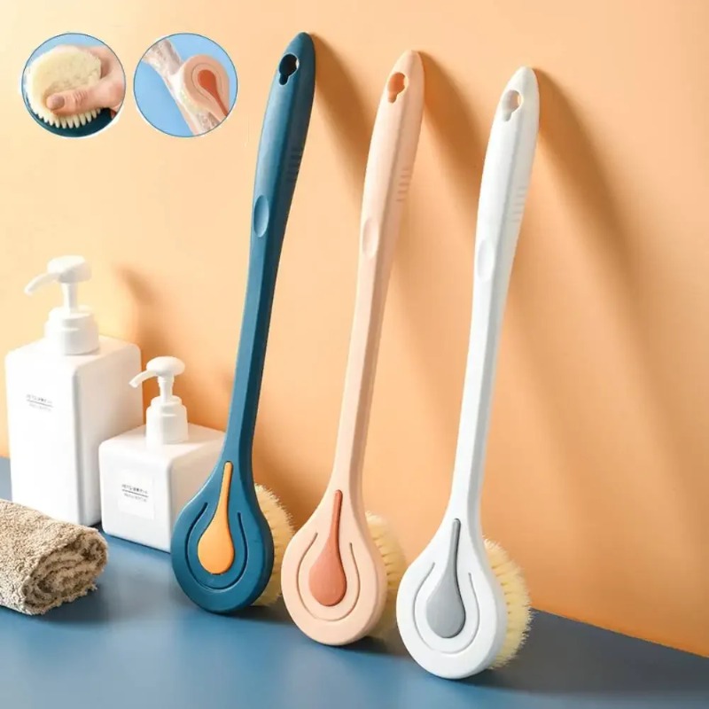 Home Bathroom Cleaning Machine - 1개입 롱 핸들 소프트 헤어 목욕