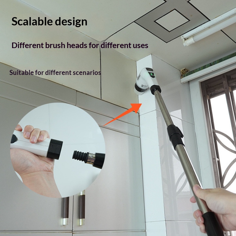 Home Bathroom Cleaning Machine - 홈피쉬 무선 회전식 청소 브러쉬, 욕실