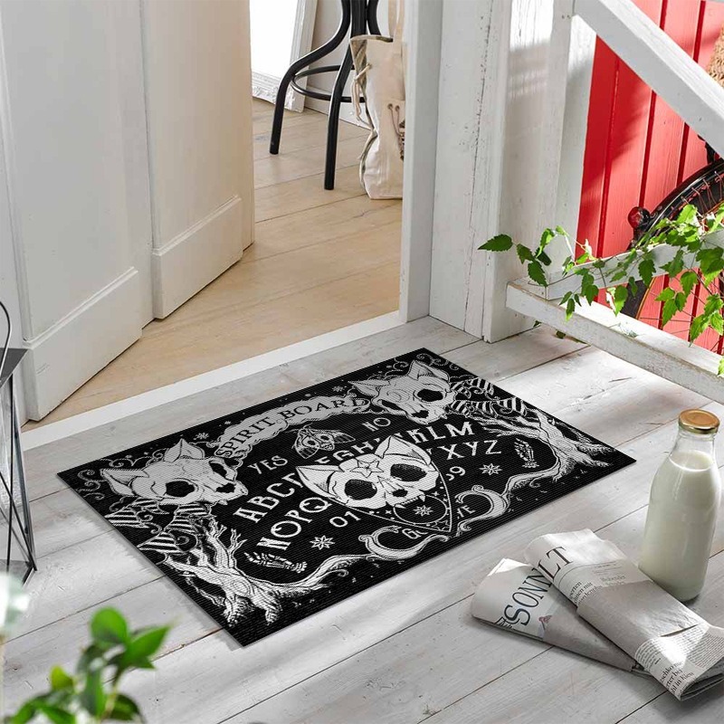 Zara Home Bathroom Rug - 가정용 욕실용 다크 고딕 바닥 매트,