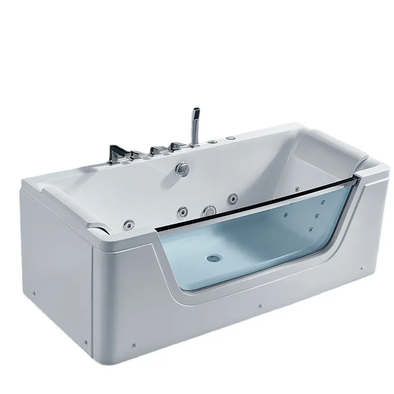 스마트 아크릴 자쿠지 욕조, 더블 성인용 수압 마사지  - Home Bathroom Jacuzzi Tub 리뷰 및 가격