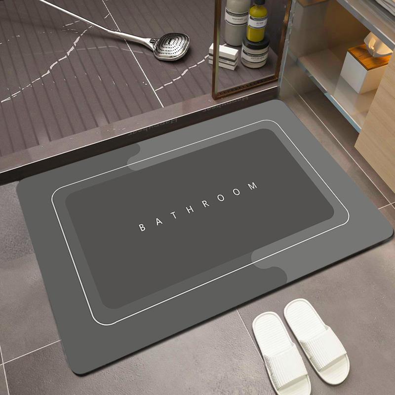 슈퍼 흡수성 미끄럼 방지 욕실 매트 화장실 미끄럼 방지 - Zara Home Bathroom Rug 리뷰 및 가격