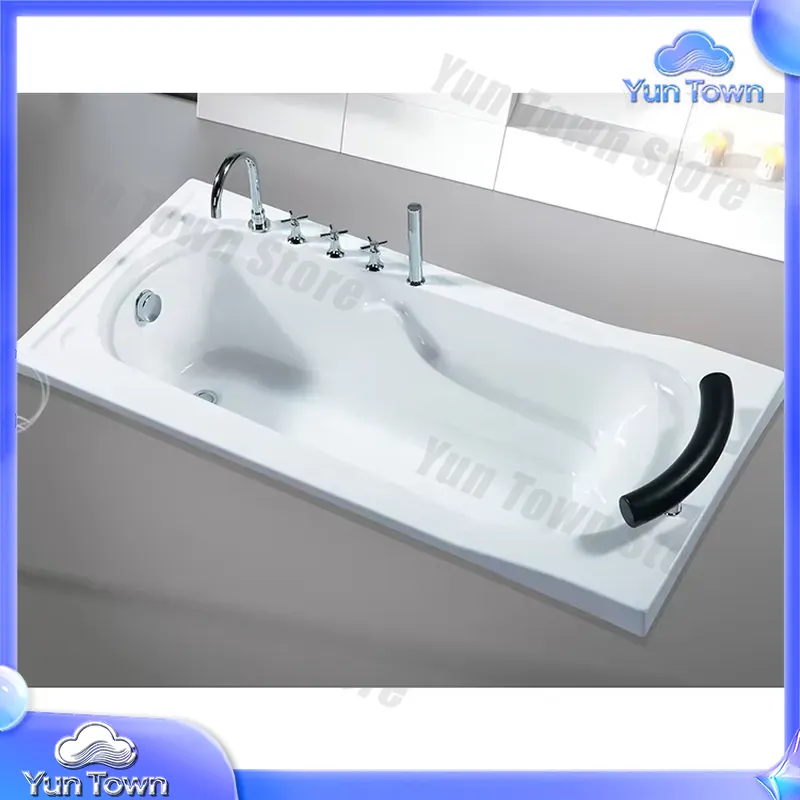 가정용 스파를 위한 LED 조명 내장 하이드로 마사지  - Home Bathroom Jacuzzi Tub 리뷰 및 가격