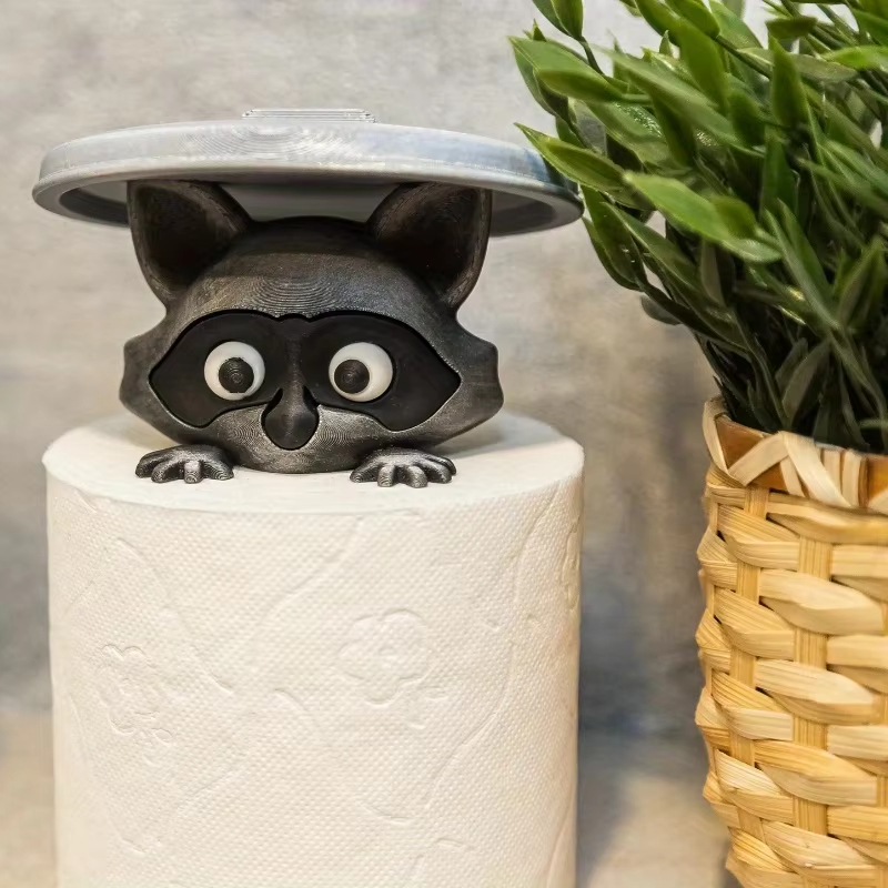 크리 에이 티브 만화 너구리 화장지 홀더 귀여운 동물  - Home Decor Bathroom Ideas 리뷰 및 가격