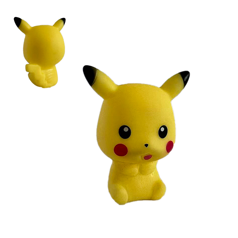 6Pcs 포켓몬 목욕 장난감 피카추 Bulbasaur  - Home Bathroom Model 리뷰 및 가격