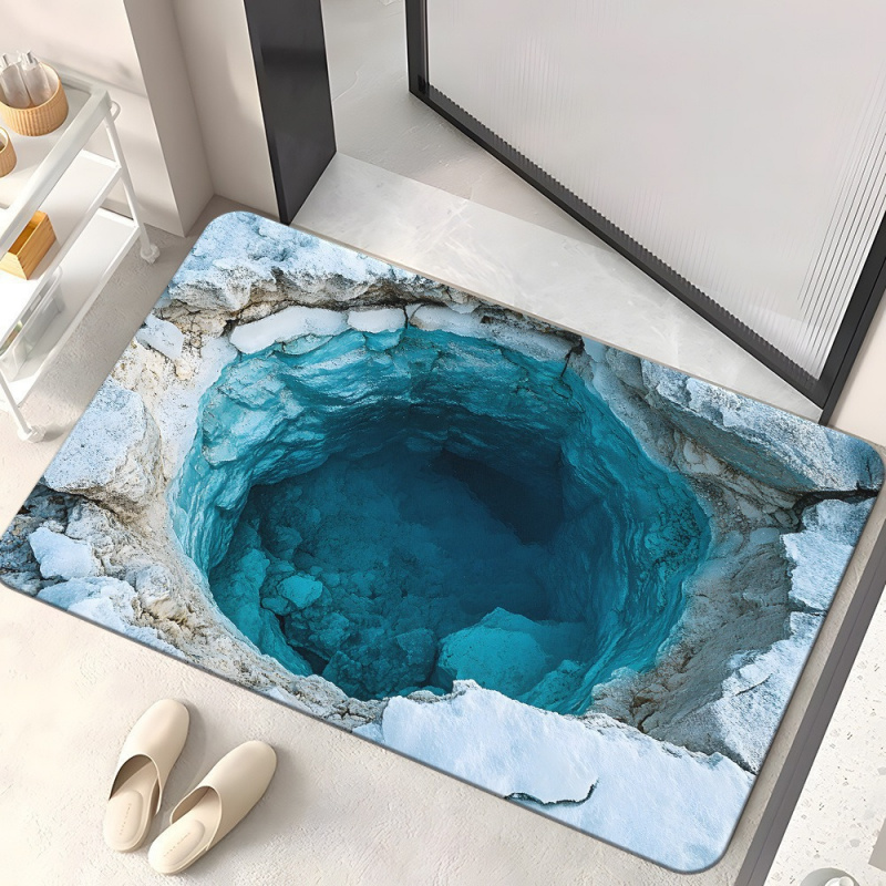 VIKAMA 입체 비전 욕실 바닥 매트, 욕실 흡수성  - Zara Home Bathroom Rug 리뷰 및 가격