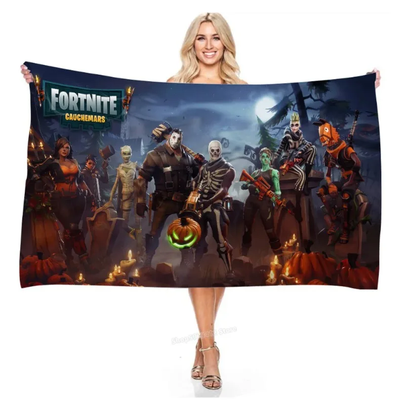 Fortnites 비치 타월 게임 포트리스 나이트 디지 - Home Bathroom Model 리뷰 및 가격