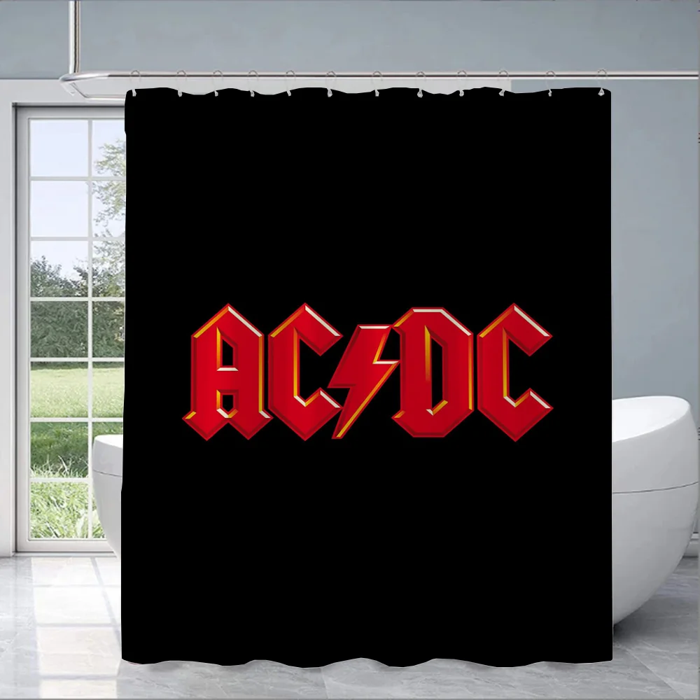 욕실 액세서리 용 Rock-ACDC 샤워 커튼 접이식  - Home Bathroom Partition 리뷰 및 가격