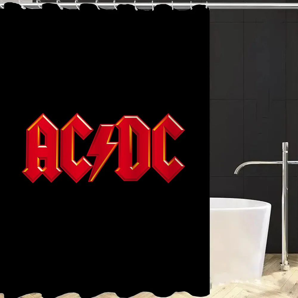 욕실 액세서리 용 Rock-ACDC 샤워 커튼 접이식  - Home Bathroom Partition 리뷰 및 가격