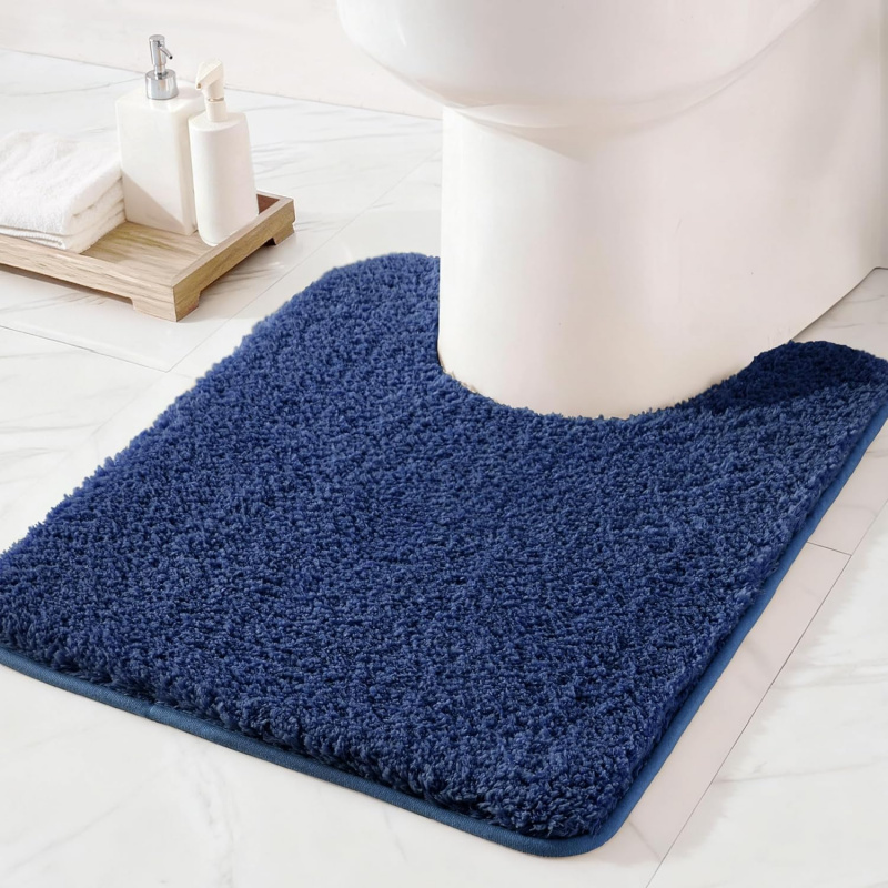 VIKAMA 멀티 사이즈 네이비 블루 욕실 매트 물 흡 - Zara Home Bathroom Rug 리뷰 및 가격