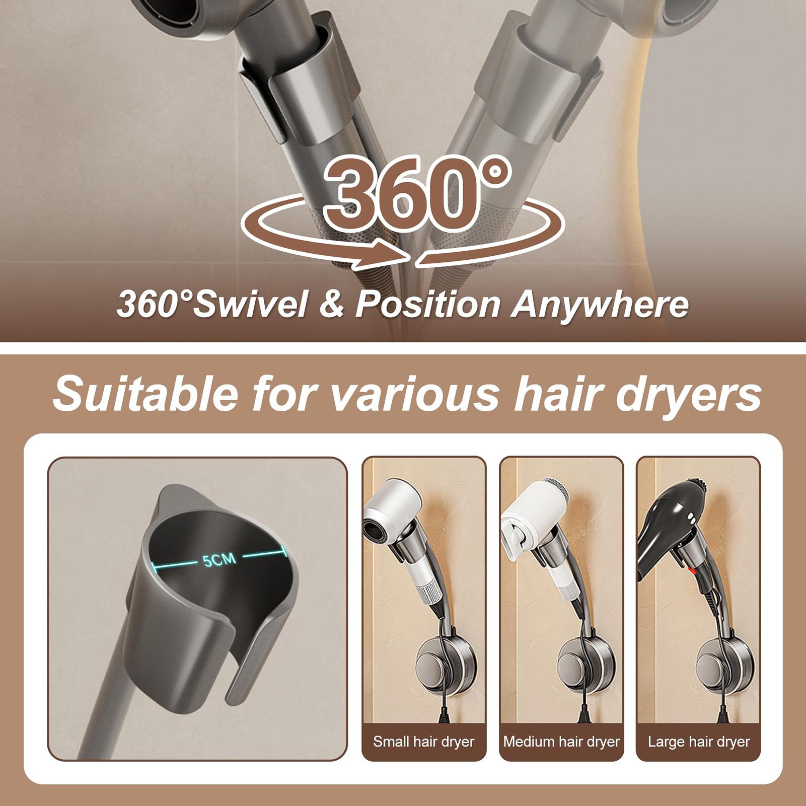 360도 회전 가능한 핸즈프리 헤어 드라이어 벽걸이 스 - Home Bathroom Hand Dryer 리뷰 및 가격