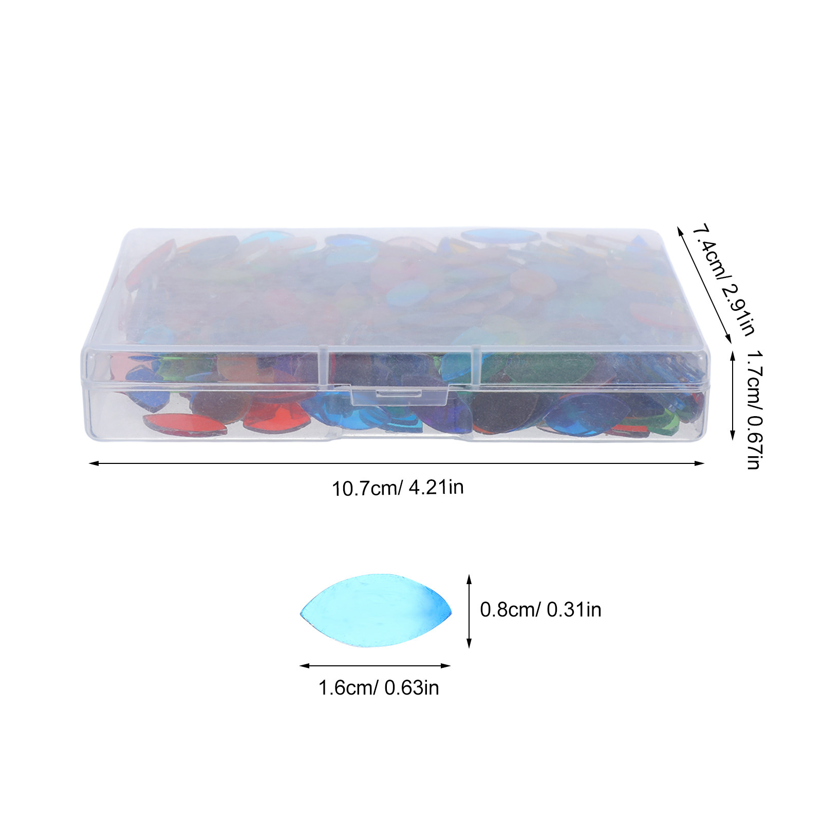 443Pcs 잎 유리 모자이크 타일 DIY 공예를위한  - Home Bathroom Wall Tiles 리뷰 및 가격
