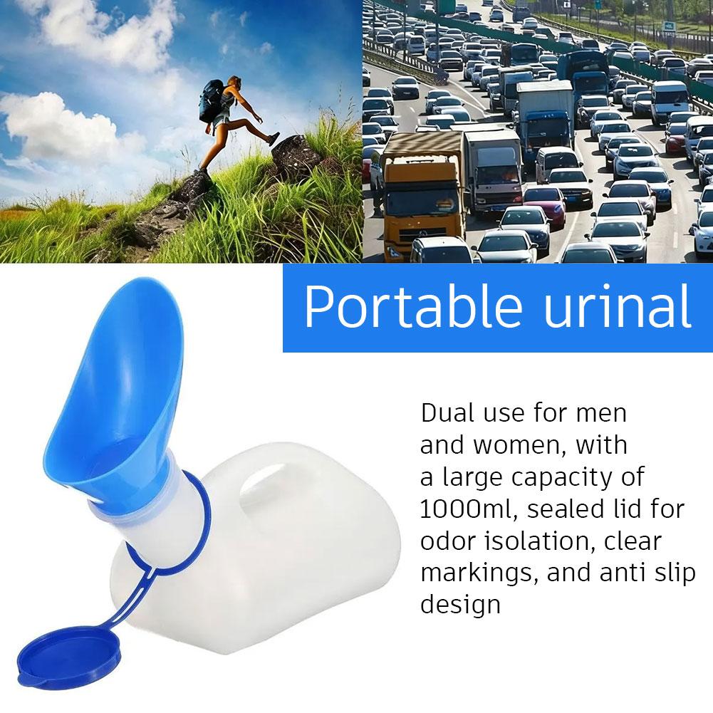 1000ML 휴대용 소변기 병 남녀공용 여행 캠핑 자동 - Home Bathroom Urinal 리뷰 및 가격