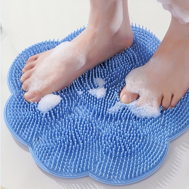 1팩 실리콘 샤워 발 스크러버 매트, 다기능 등 및 발 - Home Bathroom Cleaning Machine 리뷰 및 가격
