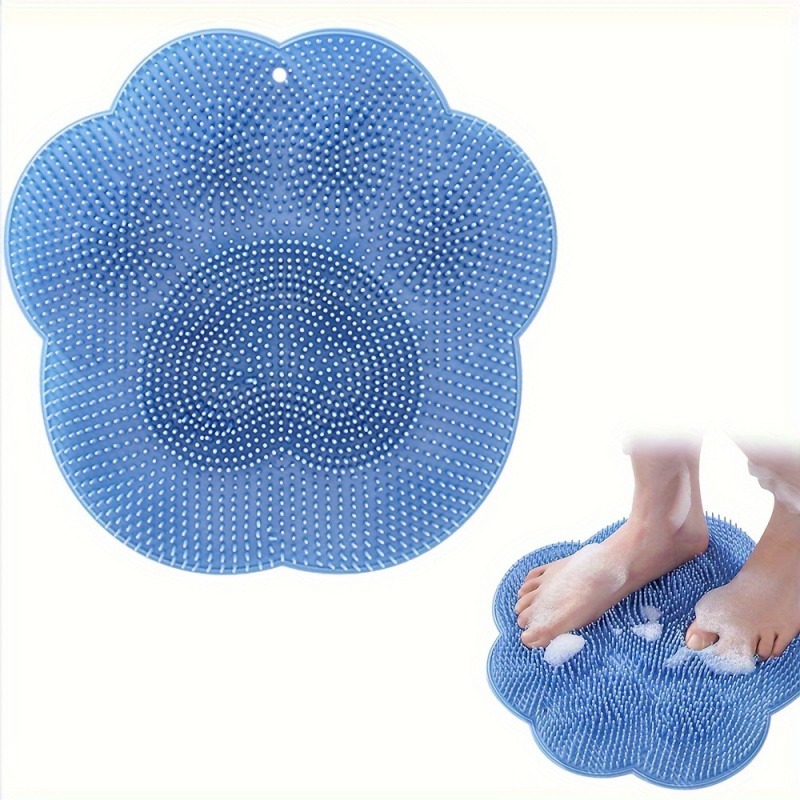 1팩 실리콘 샤워 발 스크러버 매트, 다기능 등 및 발 - Home Bathroom Cleaning Machine 리뷰 및 가격