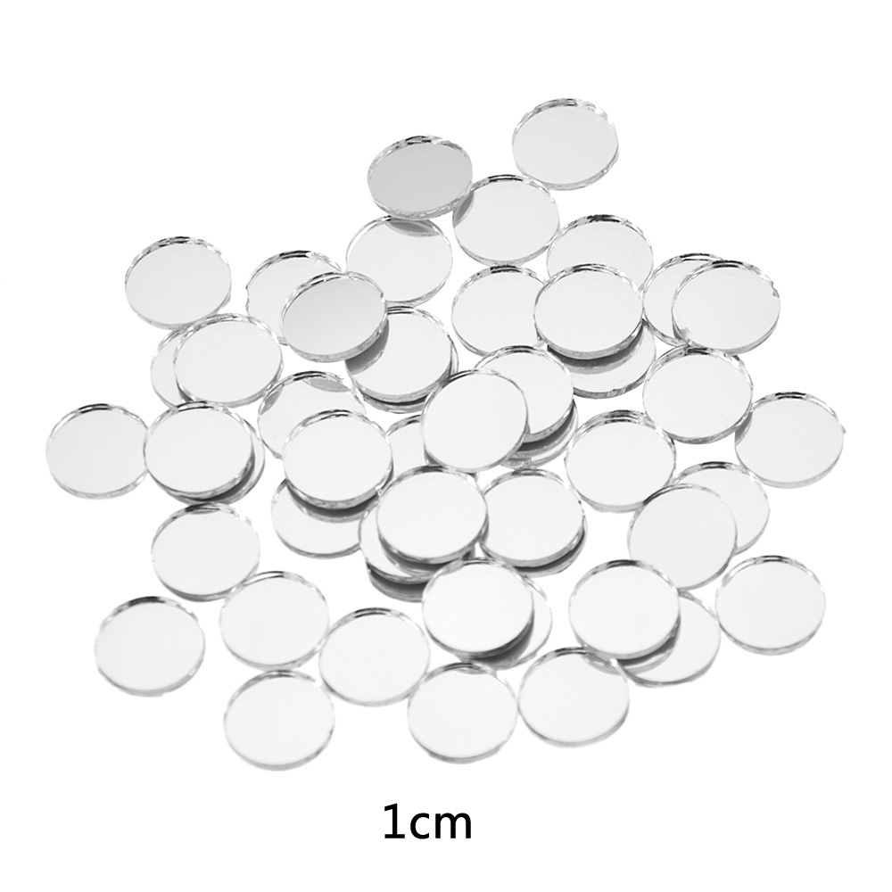 500PCS 라운드 미니 모자이크 타일 유리 거울 스티 - Home Bathroom Wall Tiles 리뷰 및 가격