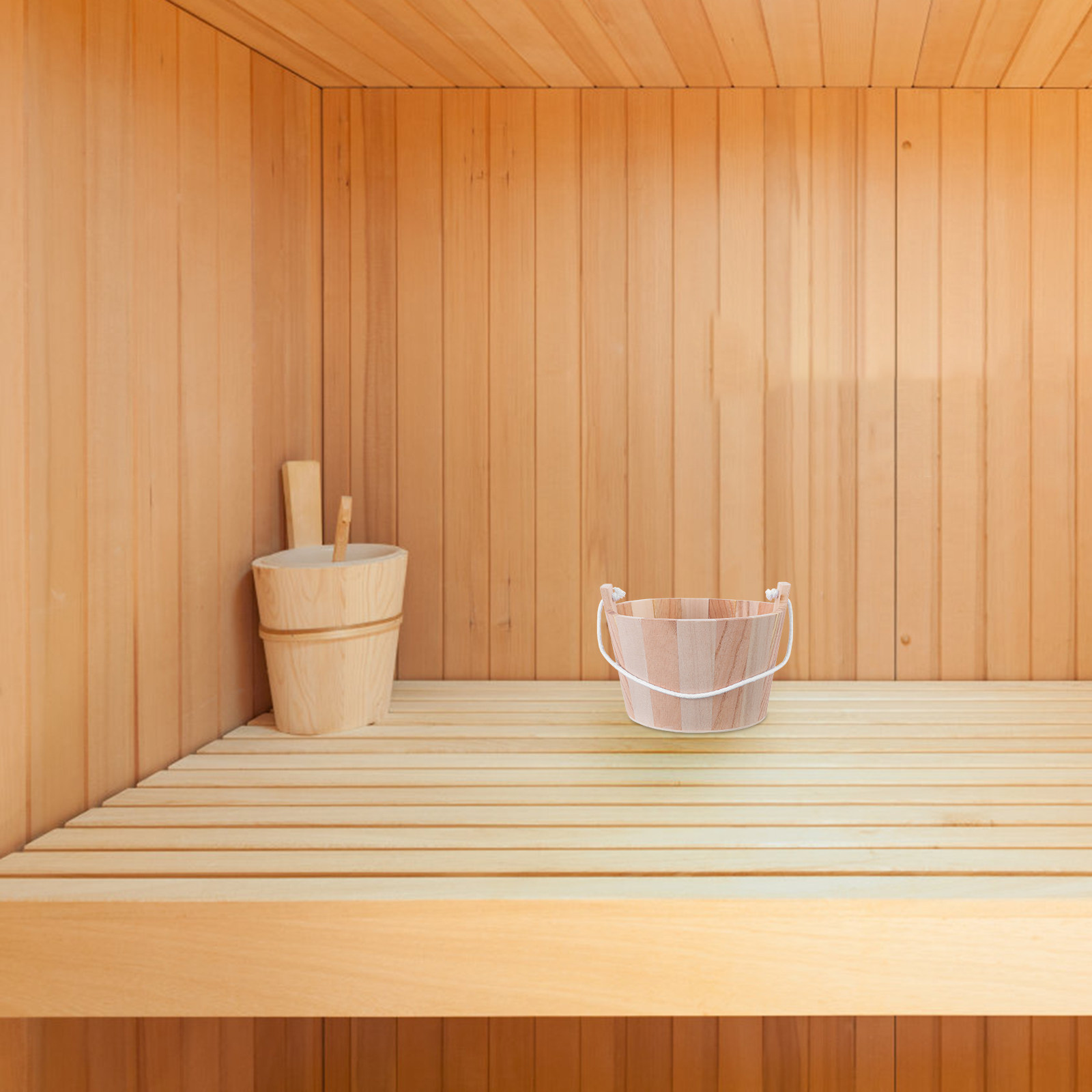 프리미엄 천연 나무 사우나 버킷 수제 전통 사우나 물통 - Home Bathroom With Sauna 리뷰 및 가격