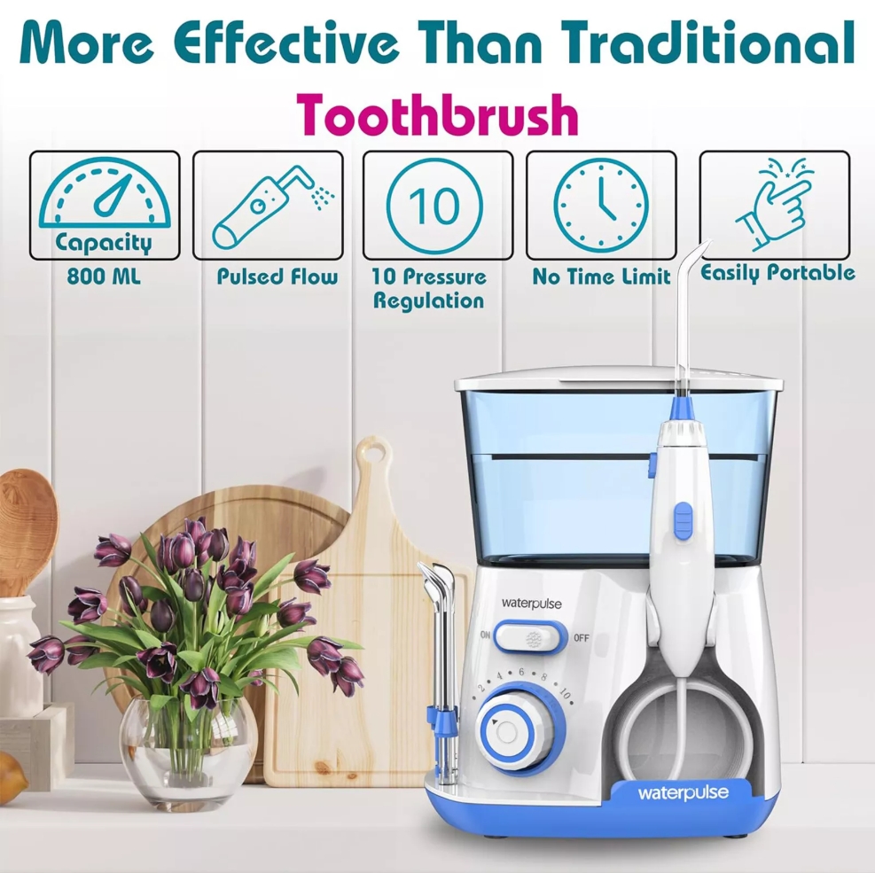 Waterpulse V300 800ml 전기 물 Flo - Home Bathroom Cleaning Machine 리뷰 및 가격