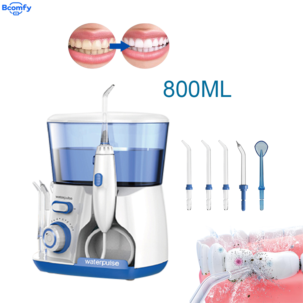 워터펄스 전동 물세정기 800ml 고압 구강세척기 효과 - Home Bathroom Cleaning Machine 리뷰 및 가격
