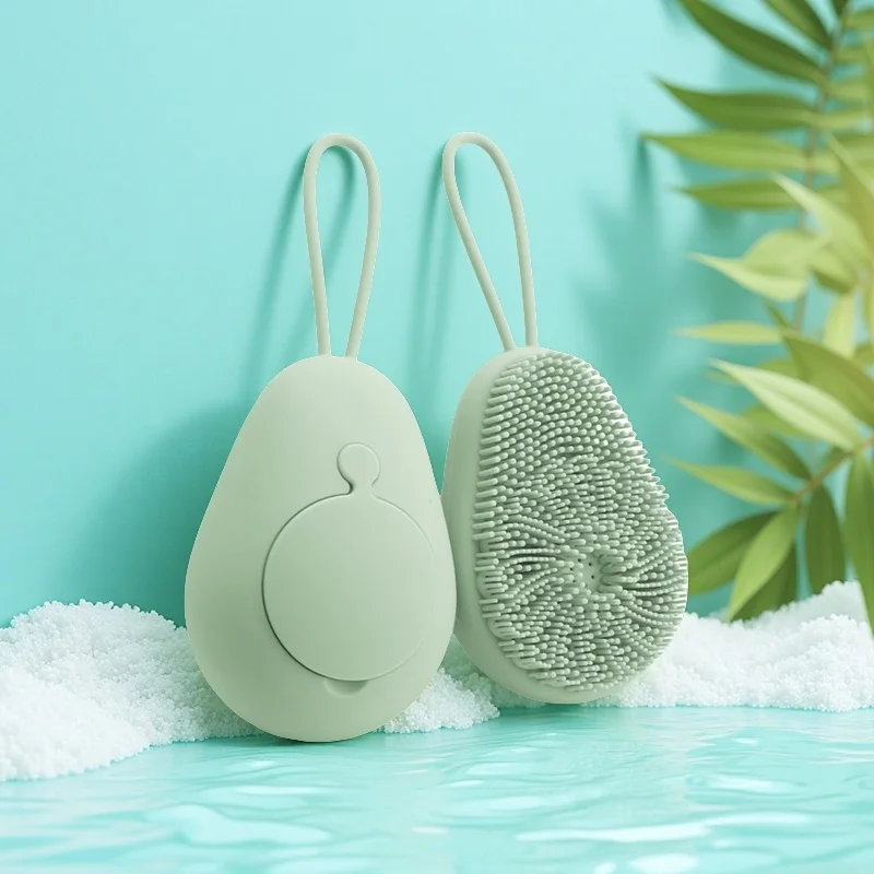 1pc 실리콘 바디 스크러버 엑스 폴리 에이 팅 바디  - Home Bathroom Cleaning Machine 리뷰 및 가격