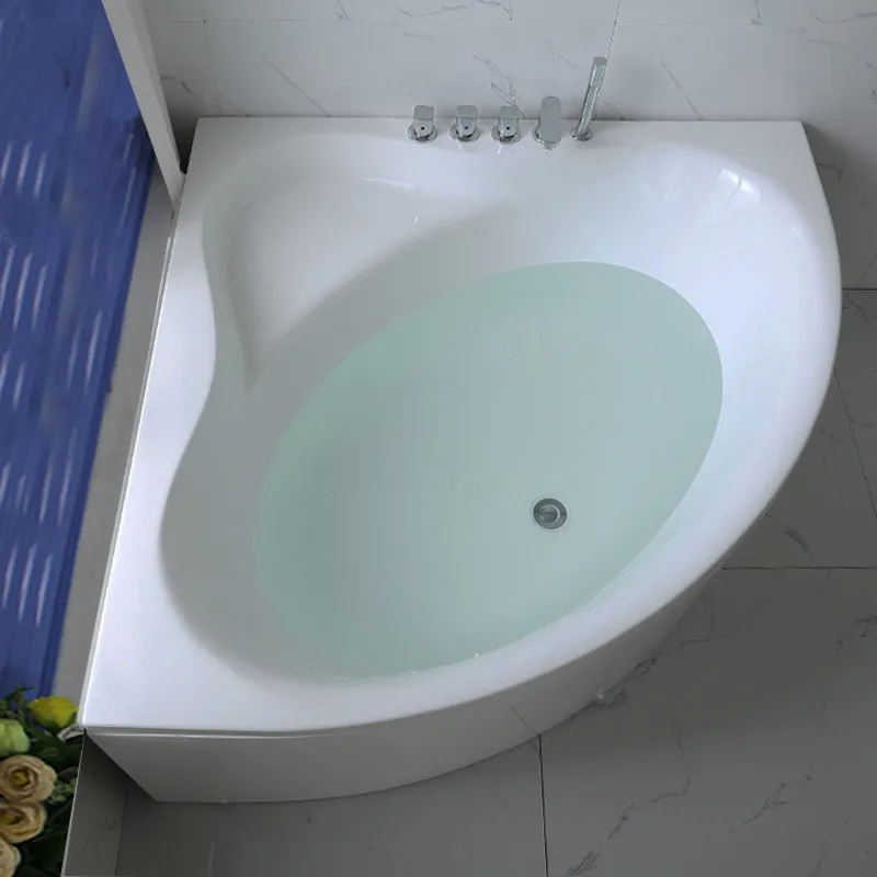 삼각형 이중 아크릴 욕조, 스테인리스 스틸 프레임 팬  - Home Bathroom Tub 리뷰 및 가격