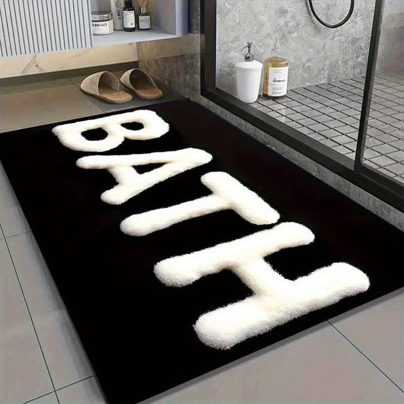 VIKAMA 아메리칸 스타일 미니멀리스트 세탁실 욕실  - Zara Home Bathroom Rug 리뷰 및 가격